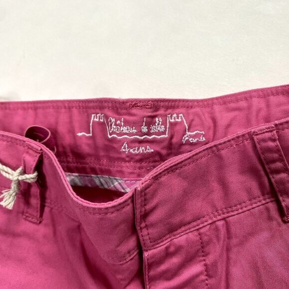 Chateau de Sable Pink Shorts NWT 4 - Picture 2 of 9